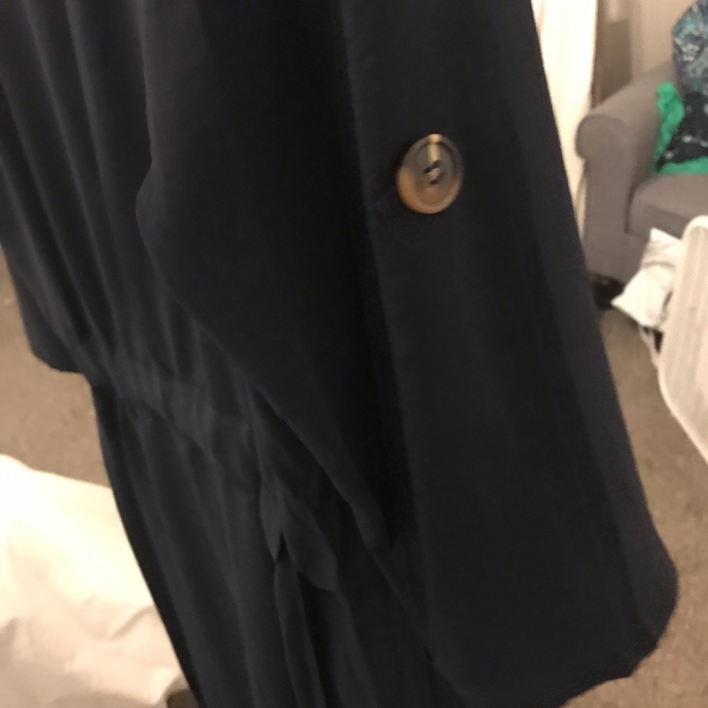 Midi dress w/ buttons
